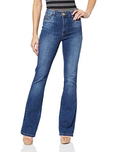 Calça feminina Flare, Sawary Jeans, Feminino, Jeans, 42