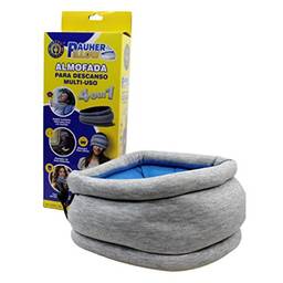 Almofada para Descanso Multi-Uso Pillow, Ortho Pauher, Cinza, Ortho Pauher, Cinza