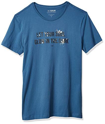 Camiseta Cool, Forum, Masculino, Azul (Azul Sombrio), M