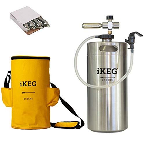Kit Ikeg 10 Litros com Torneira de Plástico e Bolsa Térmica e CO2