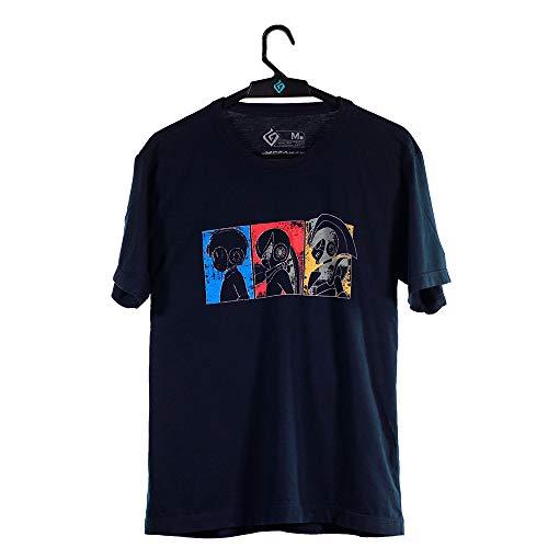 Camiseta Players, Mega Man, Adulto Unissex, Preto, 2G