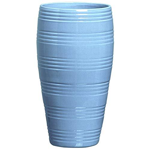 Vaso Riscado Gr Ceramicas Pegorin Azul Claro Grande