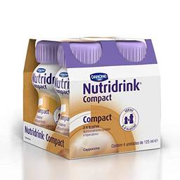 Nutridrink Compact Capuccino Danone Nutricia com 4 unidades de 125ml