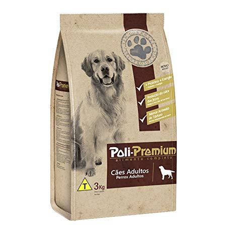 Ração Poli Premium Cães Adultos 3kg Chronos Raça Adulto, Sabor Frango