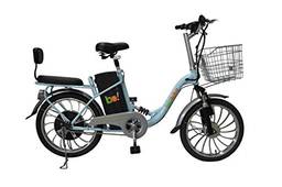 Bicicleta Elétrica Biobike URBANA Aro 20'' | Cor: Azul Claro