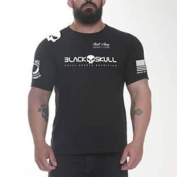 Camiseta Black Skull Dry Fit Soldado Bope