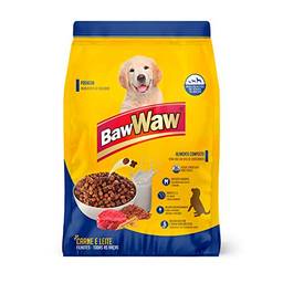 Ração Baw Waw para cães filhotes sabor Carne e Leite 10.1kg