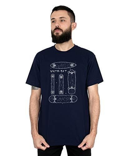 Camiseta Shapes, Ventura, Masculino, Azul Marinho, GG
