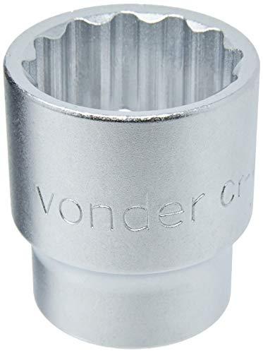 Vonder, Soquete Estriado com Encaixe de 3/4", 38 Mm