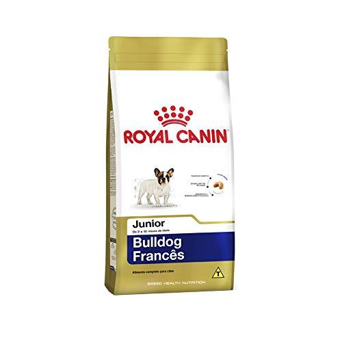 Ração Royal Canin Bulldog Francês Junior Cães Filhotes 2,5kg Royal Canin para Todas Todos os tamanhos de raça Adulto - Sabor Outro