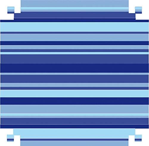 Papel Cartolina Dupla Face Dec.Azul C/Listras 150g.48x66 - Pacote com 20 V.M.P, Multicor