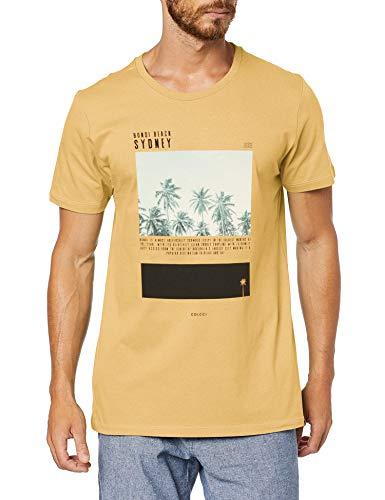 Camiseta Slim, Colcci, Masculino, Amarelo (Amarelo Hot Box), P