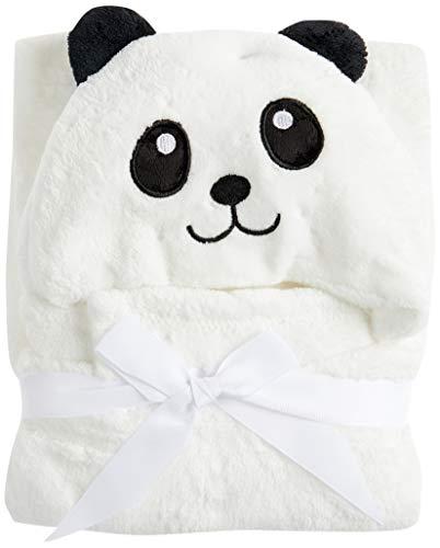 Manta Baby com Capuz de Urso Panda Jolitex Branco Infantil Poliéster