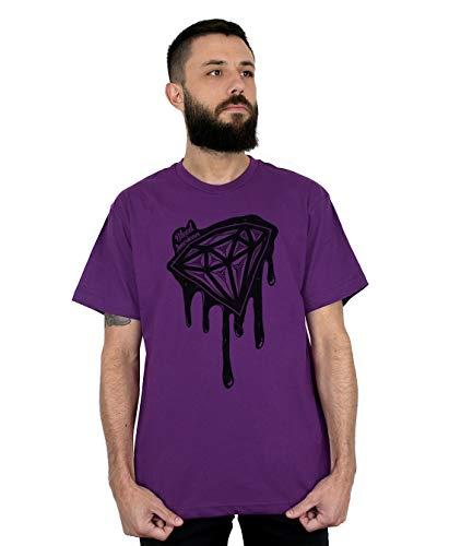 Camiseta Shine Diamond, Bleed American, Masculino, Roxo, GG