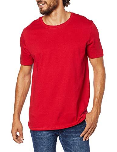 Camiseta Manga Curta Básica, Hering, Masculino, Vermelho, XG