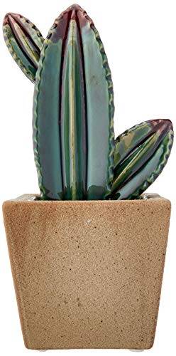 Kaktus Adorno 22cm Ceramica Verd/mar Av Cacto Home & Co Único