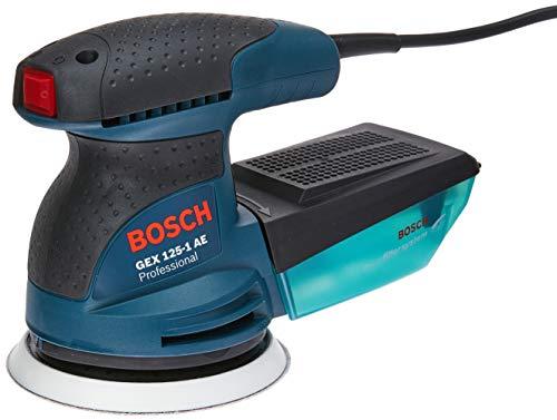 Lixadeira Excêntrica GEX 125-1 AE 220V, Bosch 06013875E0-000, Azul
