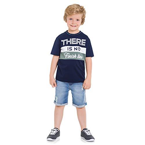 Camiseta Infantil, Meninos, Milon, Azul, 4