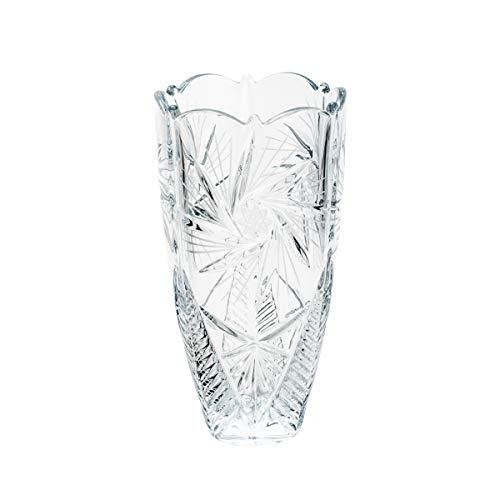 Vaso De Cristal Ecológico Pinwheel Luxo 13x25cm Bohemia Cristal