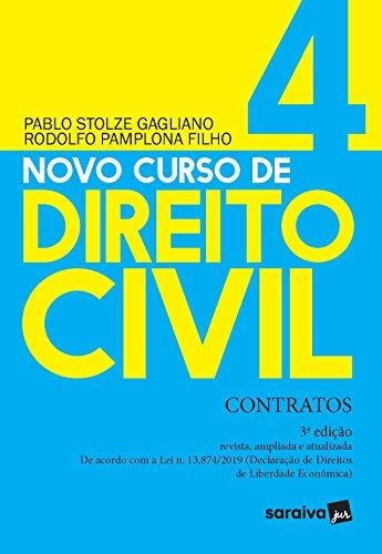 Novo Curso de Direito Civil Vol 4 - Contratos - 3ª Ed. 2020: Volume 4