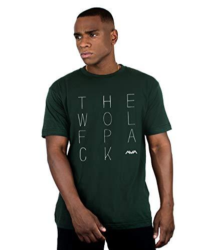 Camiseta The Wolfpack, Action Clothing, Masculino, Verde Escuro, GG