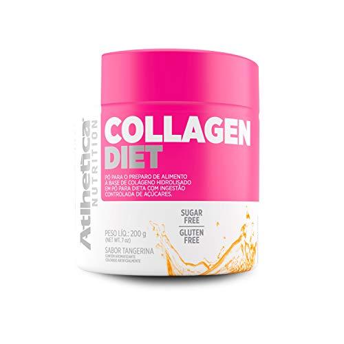 Collagen Diet 200g Colágeno Hidrolisado Lima Limão - Atlhetica