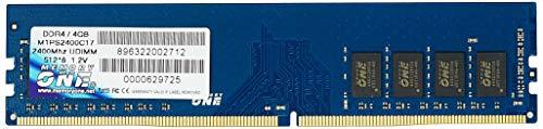 MEMORIA MEMORY ONE PLATINUM DDR4 4GB 2400HZ - M1PS2400C17/4GB, Memory One, Memória Platinum DDR4 4GB