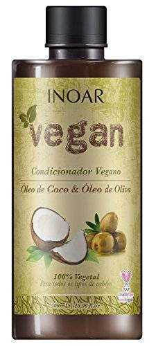 Condicionador Vegan com Óleo de Coco e Oliva 500 ml, Inoar
