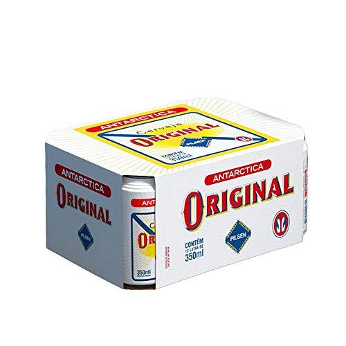 Cerveja Antarctica Original 350ml pack (12 Unidades)