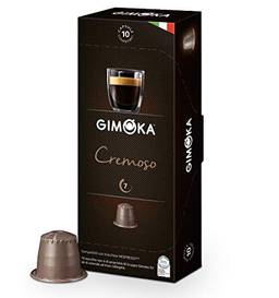 Cápsula de Café Cremoso Gimoka, Compatível Com Nespresso, Contém 10 Cápsulas