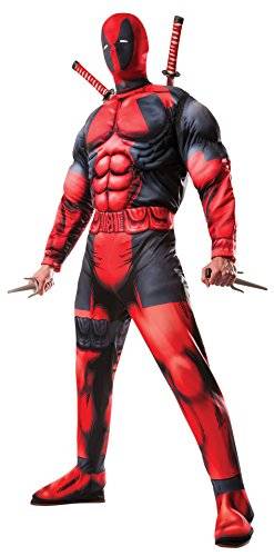 Fantasia Musculosa Deluxe Rubies Costume Company Inc Deadpool Multicor