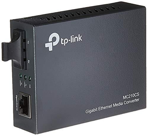 Conversor TP-Link MC210CS Giga Ethernet p/Fibra Optica
