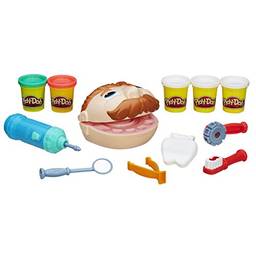 Brinquedo Conjunto Play-Doh Dentista Hasbro Bege/Marrom