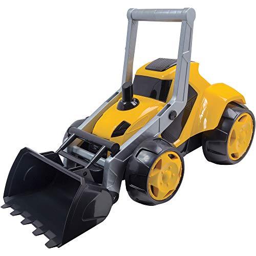 Trator Mega Z3 Infantil BS Toys Amarelo