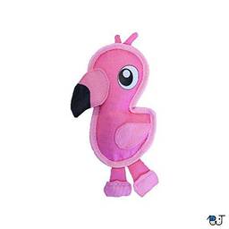 Brinquedo Ultrarresistente para Cães Invincibles® Fire Biterz Flamingo Mini