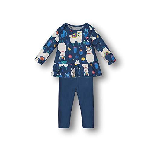 Conjunto de roupa privativa, Marisol, Bebê feminino, Azul Marinho, M