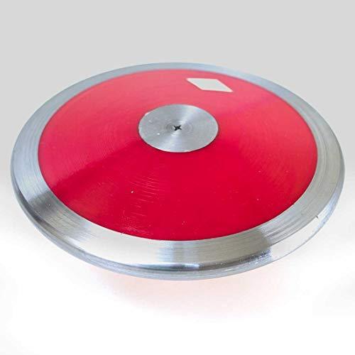 Disco De Arremesso Em Aço 1.5Kg Vermelho Ax Esportes