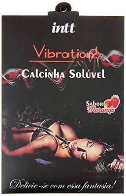 Calcinha Solúvel Vibration - Morango - Intt, Intt
