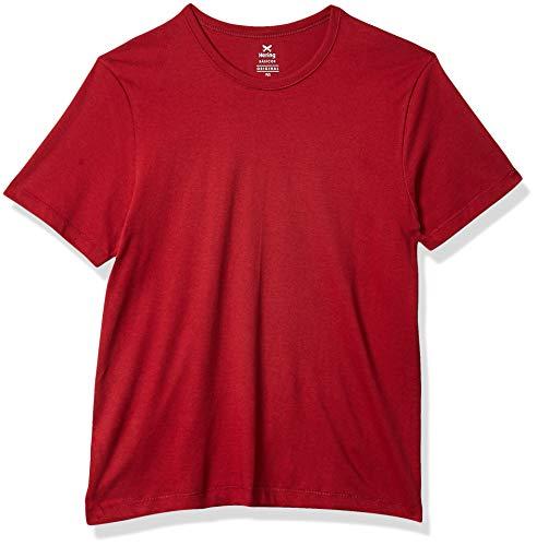 Camiseta Básica Regular Manga Curta, Hering, Masculino, Vermelho, P