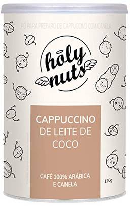 Cappuccino Vegano Com Leite De Coco Holy Nuts 120G, Holy Nuts, 120G
