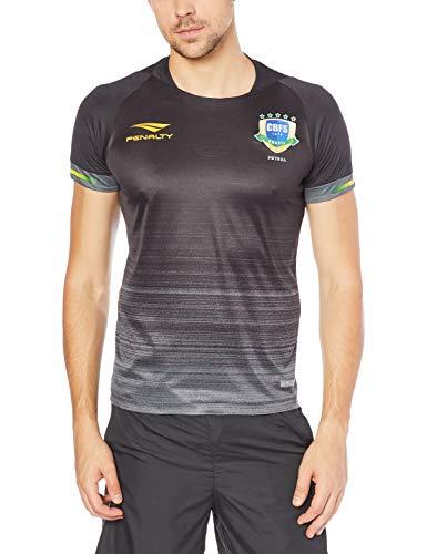 Camiseta CBFS Goleiro IX, Penalty, Masculino, Preto, Grande
