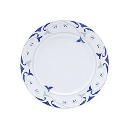 Jogo de 6 Pratos de Jantar de Porcelana Rojemac Azul