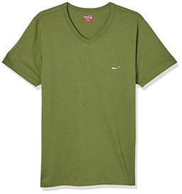 Camiseta Básica, Coca-Cola Jeans, Masculino, Verde Fenris, GG