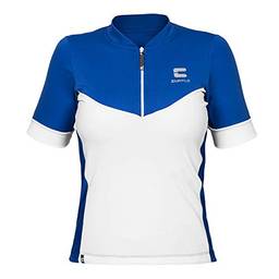 Camisa Ciclista Evolution Mc - Feminino Curtlo P Azul