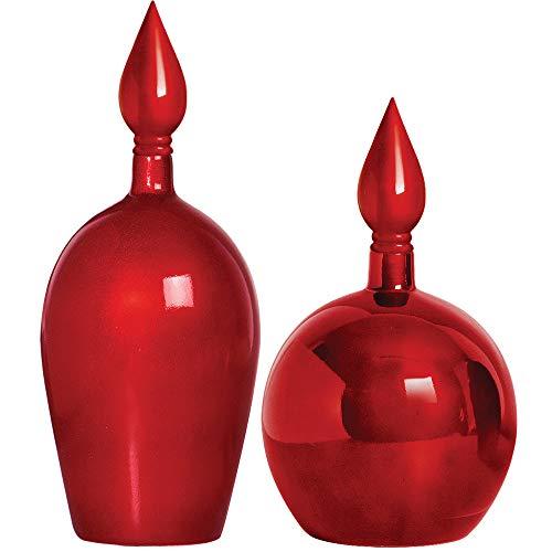 Duo Potes Monaco/lisboa T. Gota Ceramicas Pegorin Vermelho