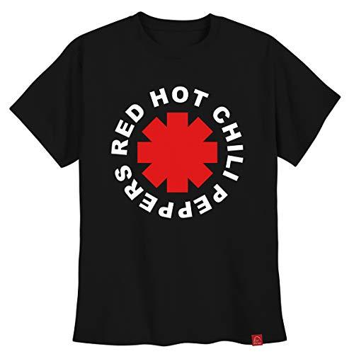 Camiseta Red Hot Chili Peppers Camisa Bandas Ultra Skull G