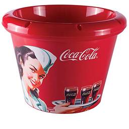Balde Para Gelo 5.3 L Coca Cola Plasútil Vermelho No Voltagev