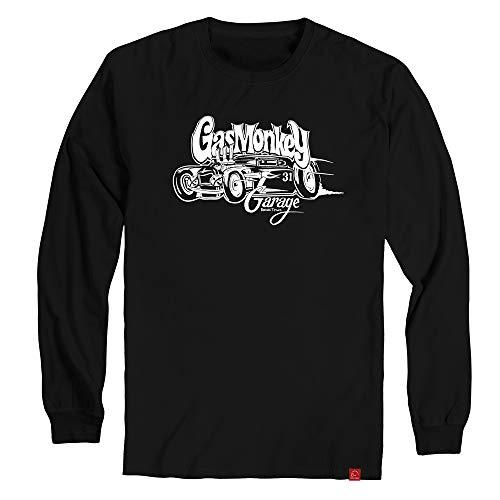 Camiseta Manga Longa Gas Monkey Garage Texas Dallas Camisa G