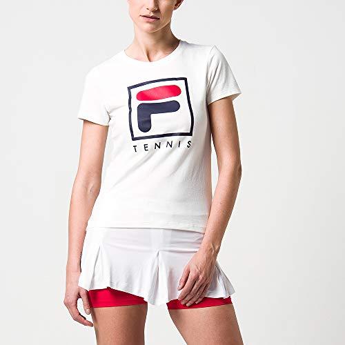 Camiseta Soft Urban, Fila, Feminino, Branco/Marinho/Vermelho, P