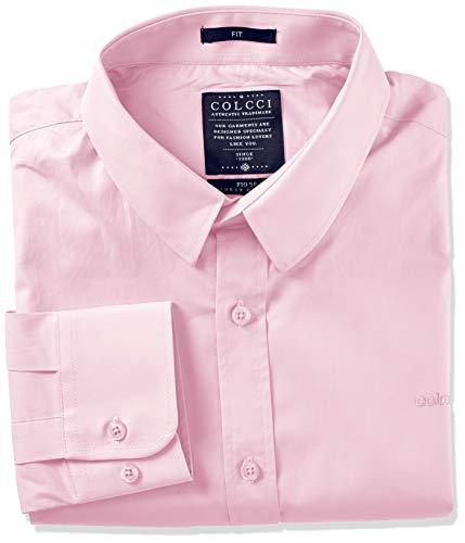 Camisa Fit, Colcci, Masculino, Rosa Ice Pink, G